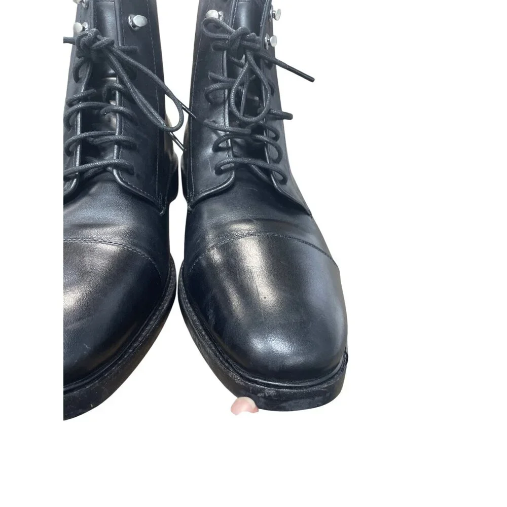 Cole Haan Mens Black Leather Ankle Chukka Waterproof Boots Sz 11.5M SKU 9545 - Picture 13 of 16